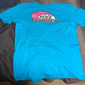 Pink dolphin M Tee